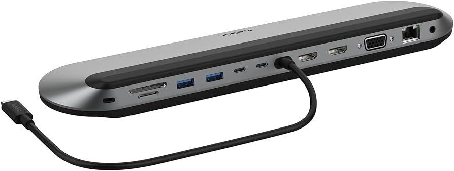 Amazon.co.jp: Belkin 11-in-1 USB-C ドッキングステーション 4K