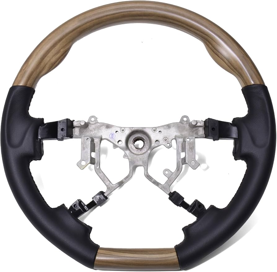 Amazon | LANBO オリジナル ステアリング D型ガングリップ ライト