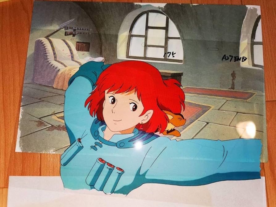 Amazon.co.jp: スタジオジ ブ リ ナウシカ セル画 複製セル画