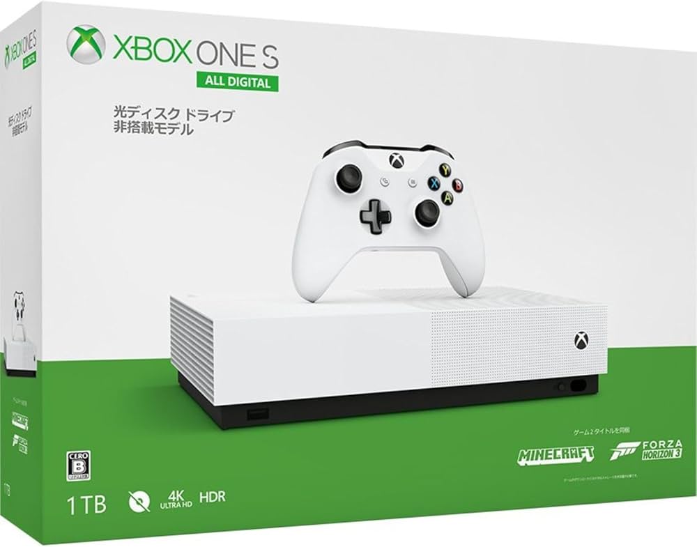 Amazon.co.jp: Xbox One S 1 TB All Digital Edition 【整備済み品