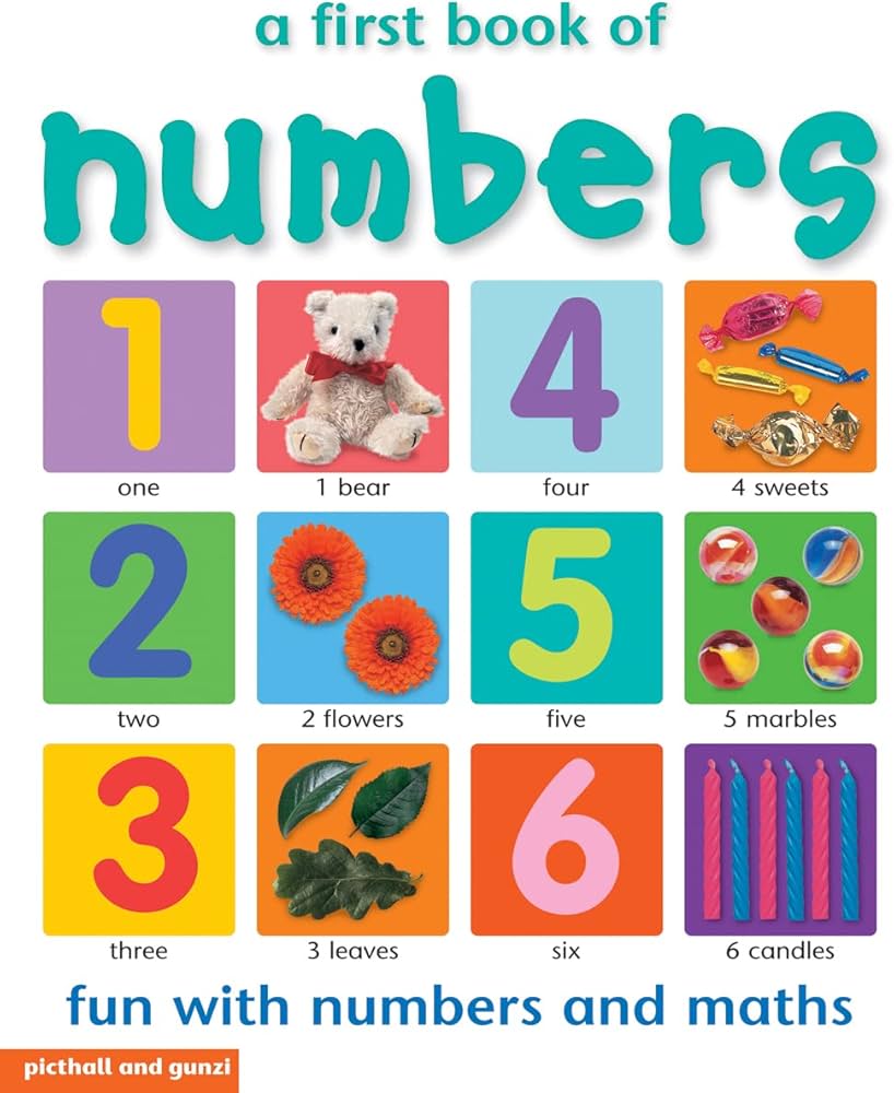 Amazon.co.jp: First Book of: Numbers : Picthall, Chez: 洋書