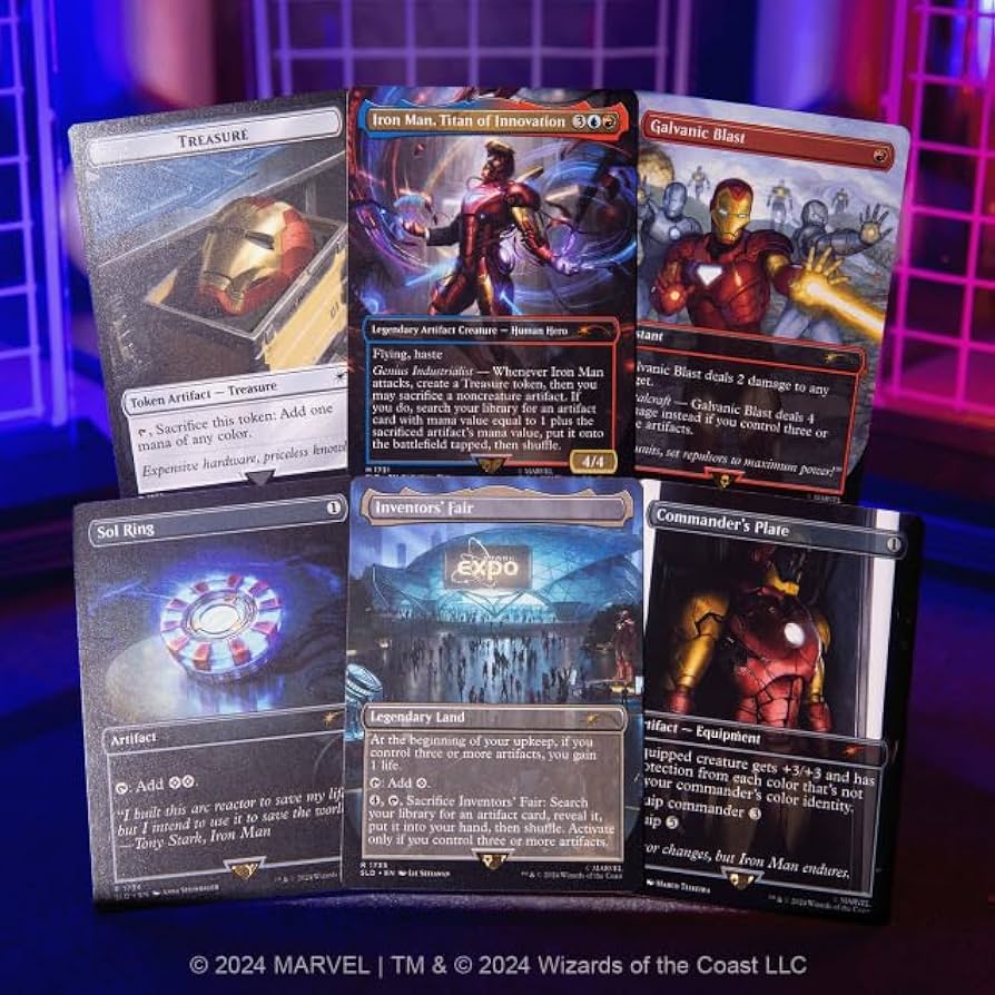Amazon.com: Magic The Gathering Secret Lair x Marvel's Iron Man