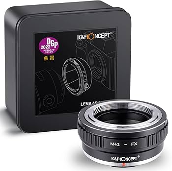 Amazon | K&F CONCEPT マウントアダプター M42 マウントレンズ