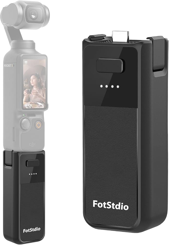 Amazon.com: Osmo Pocket 3 Battery Handle for DJI Osmo Pocket 3