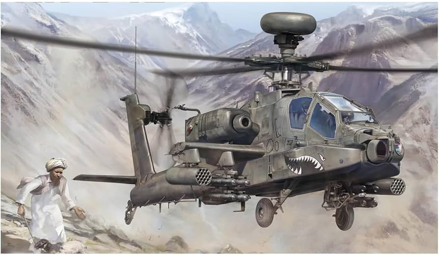 Amazon | タコム 1/35 アメリカ陸軍 AH-64D アパッチ・ロングボウ 攻撃