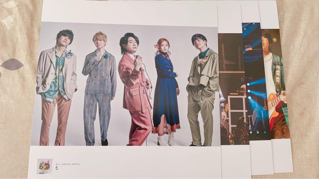 Amazon.co.jp: Mrs.GREEN APPLE 5限定 BOXとLPサイズ フォトポスター17