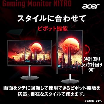 Amazon.co.jp: 日本エイサー Acer Nitro ゲーミングモニター 23.8