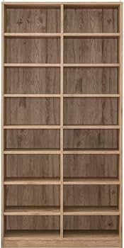 Amazon｜アイリスオーヤマ 本棚 幅89×奥行28.8×高さ180.0㎝ 8段 棚板