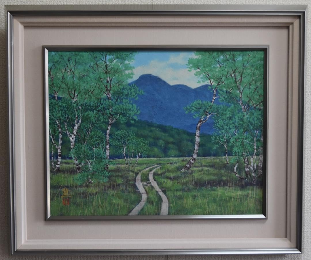 Amazon.co.jp: 日展会員 真作 水戸 童 日本画家 福島県出身 : ホーム