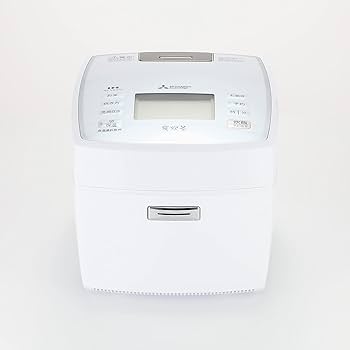 Amazon | 三菱電機 IH炊飯器 5.5合 日本製 備長炭 炭炊釜 ピュア