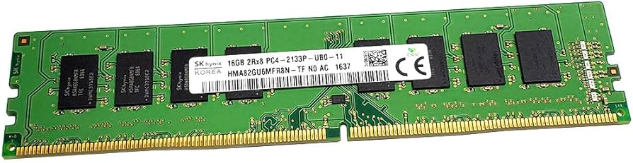 SK Hynix 16GB DDR4 2Rx8 PC4-2133P-UB0 HMA82GU6MFR8N-TF Desktop RAM