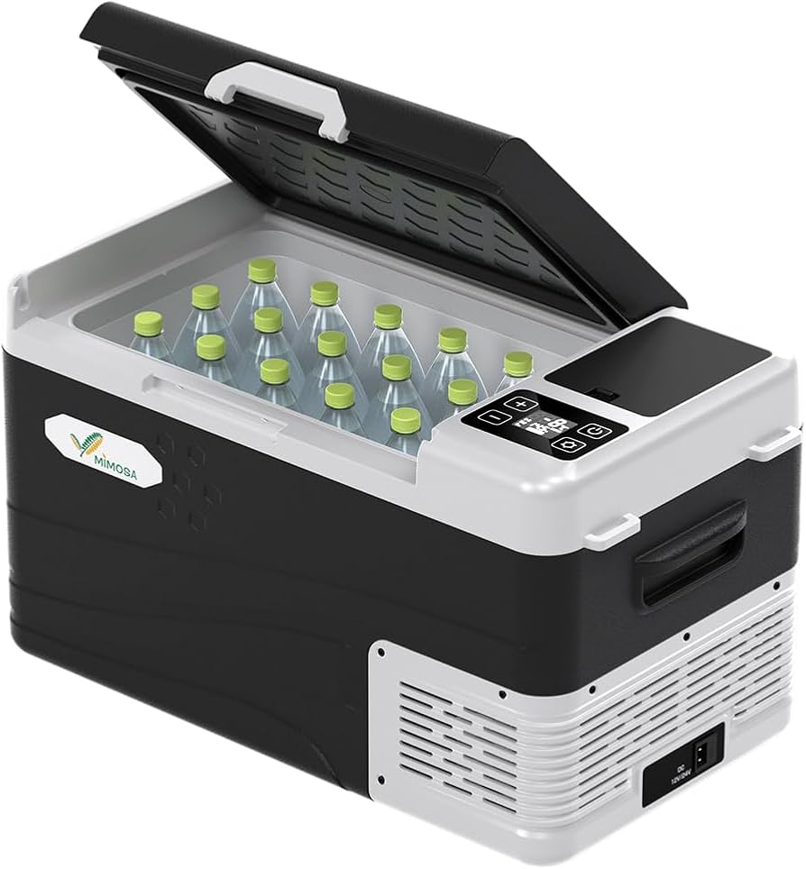 Amazon.co.jp: ポータブル 車載冷蔵庫 バッテリー内蔵 12L/18L/25L
