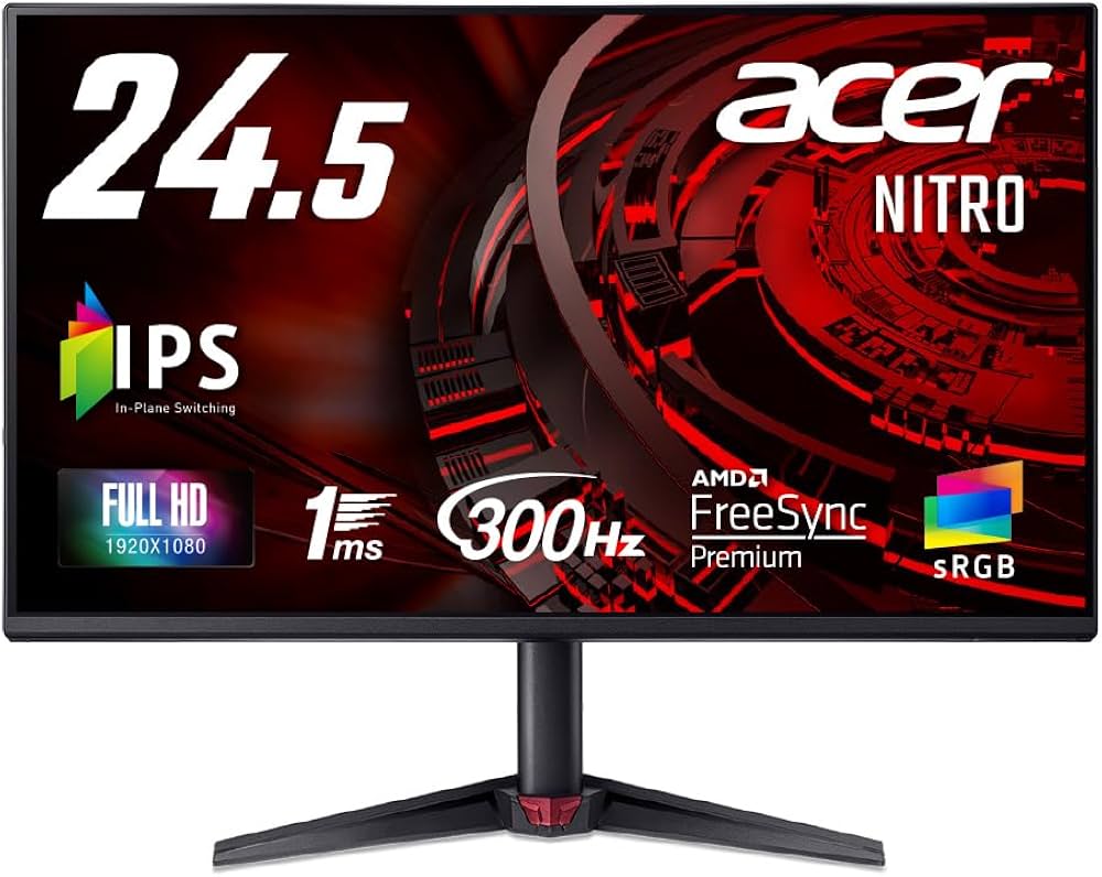 Amazon.co.jp: Acer Nitro ゲーミングモニター 24.5インチ フルHD IPS
