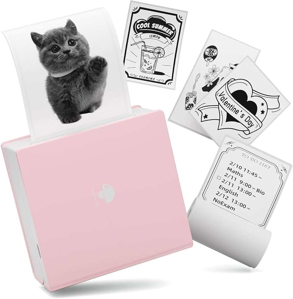 Amazon.co.jp: Phomemo M02 モバイル プリンター サーマルプリンター