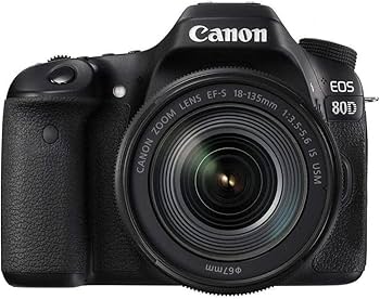 Amazon.com : Canon EOS 80D DSLR Camera with 18-135mm Lens