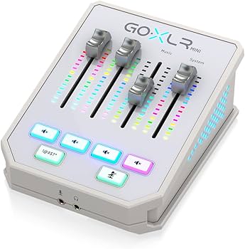 Amazon | TC Helicon GoXLR MINI-WH オンラインブロードキャスト