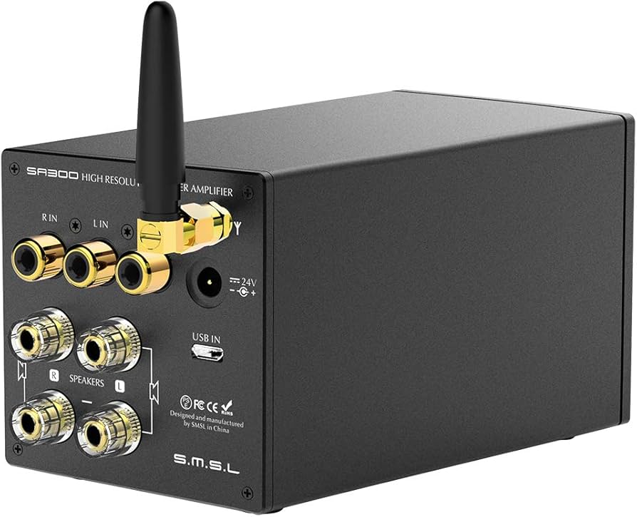 Amazon.co.jp: SMSL SA300 Bluetooth 5.0 アンプ パワーアンプ HI-FI