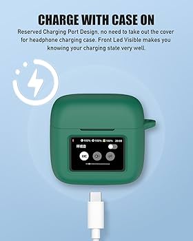 Amazon.com: for JBL Tour Pro 3 Case Cover, Protective Silicone