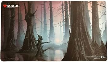 Amazon.co.jp: MTGプレイマット(通常サイズ) アンステイブル/基本土地