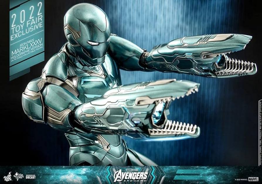 Amazon.co.jp: Hot Toys アイアンマンマーク LXXXV ホログラフィック