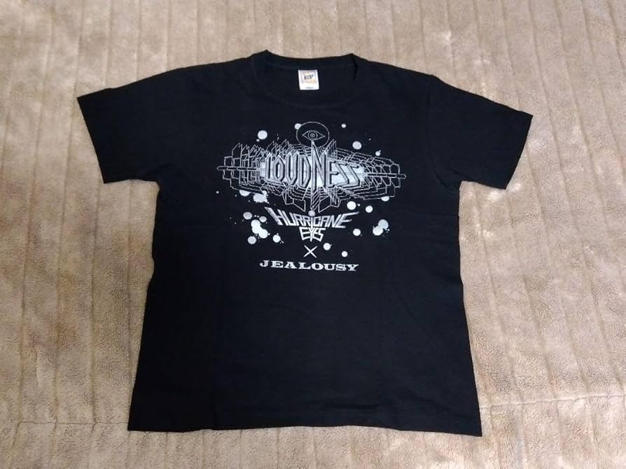 Amazon.co.jp: ラウドネス LOUDNESS Tシャツ Mサイズ ツアーTシャツ 黒