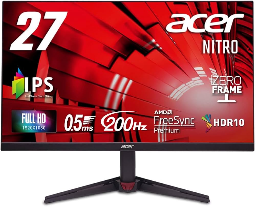 Amazon.co.jp: Acer ゲーミングモニター 27インチ IPS フルHD 非光沢