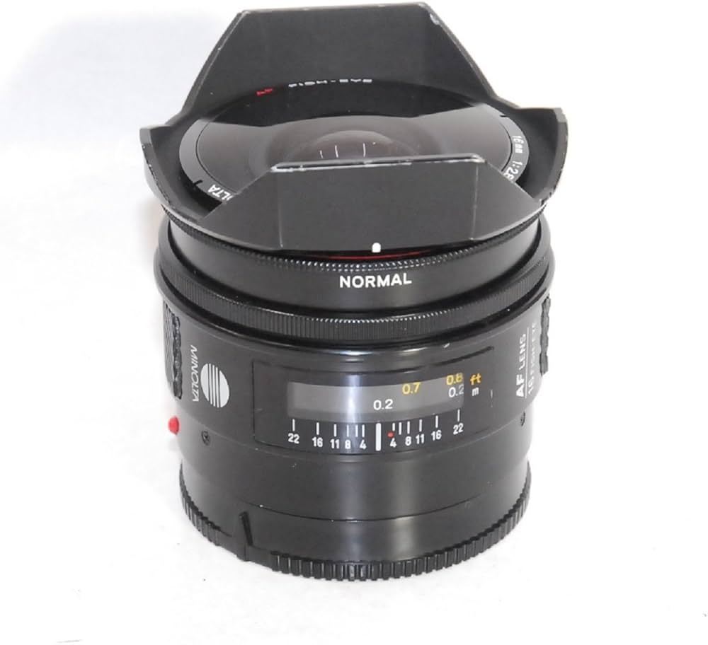 Amazon.co.jp: Minolta AF レンズ 16mm F2.8 フィッシュアイ : 家電