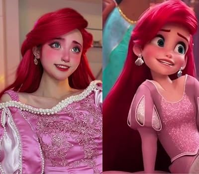 Amazon.co.jp: [Beauty 出品] ズニー リトルマーメイド アリエル カミ