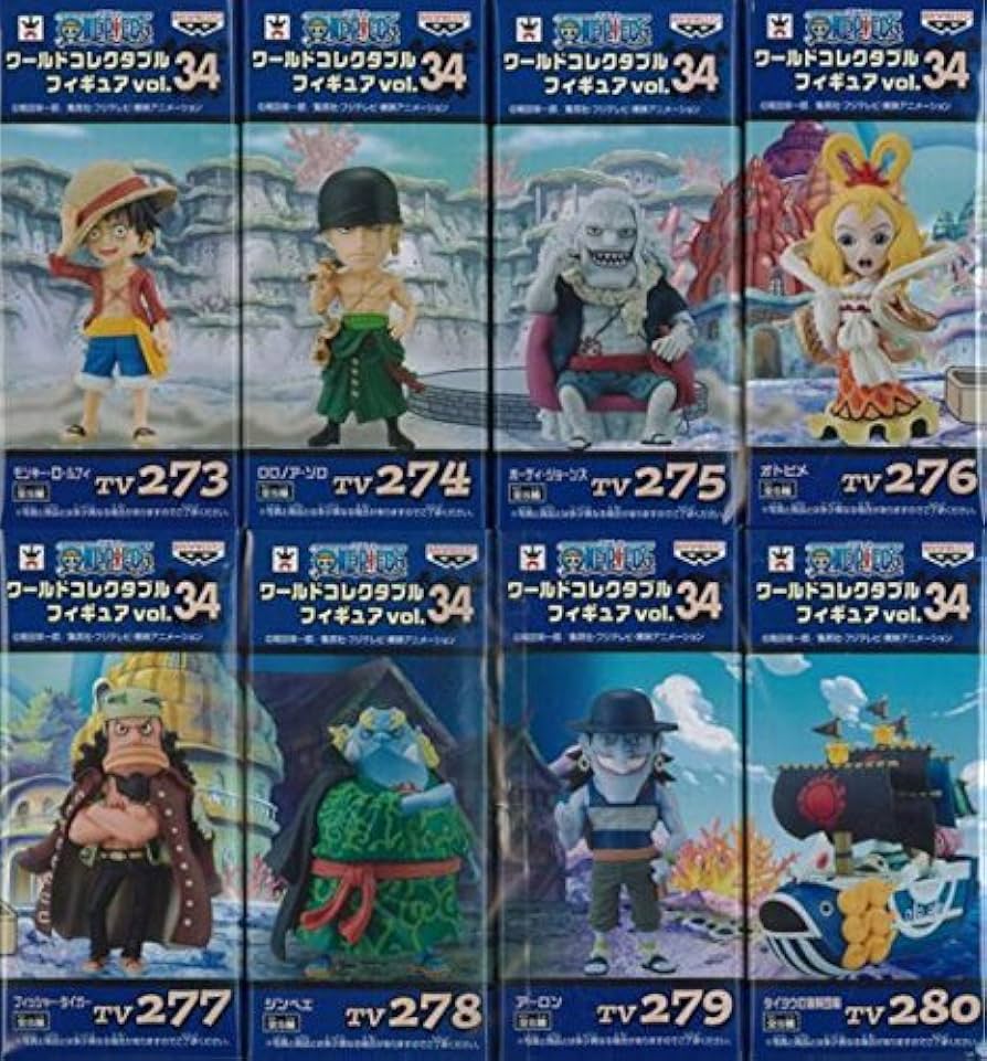Amazon.co.jp: ワンピース ワールドコレクタブルフィギュア Vol.34 全