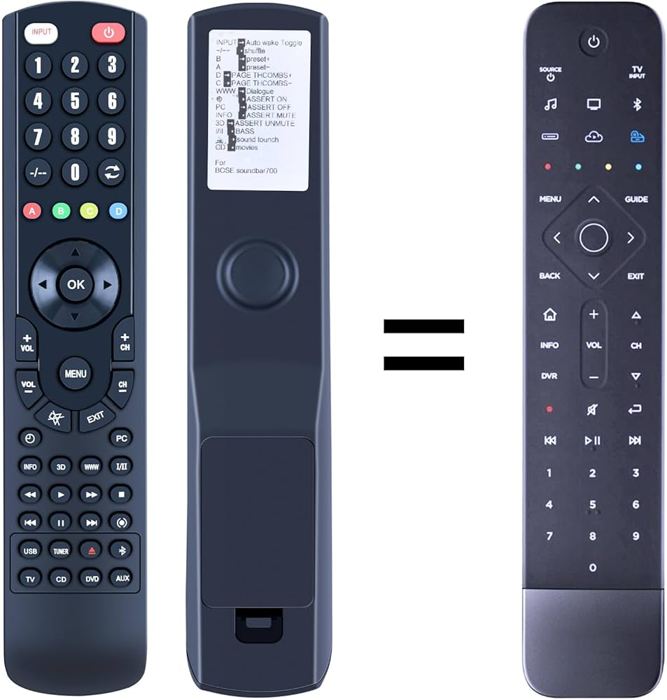 Buy PZL New Replacement Remote Control for Bose 700 Soundbar Home