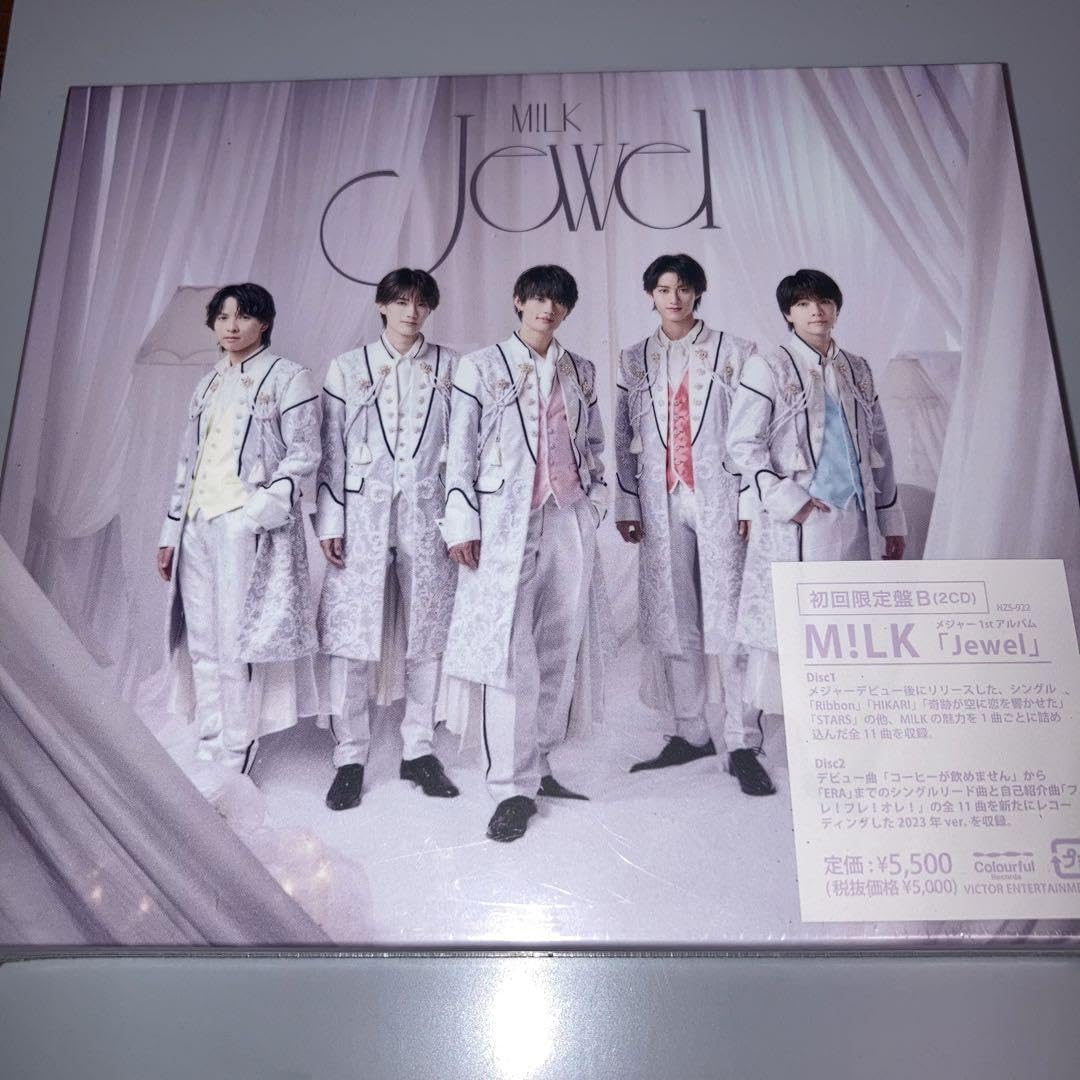 Amazon.co.jp: M!LK Jewel アルバム 初回限定盤 A B 通常盤 3形態