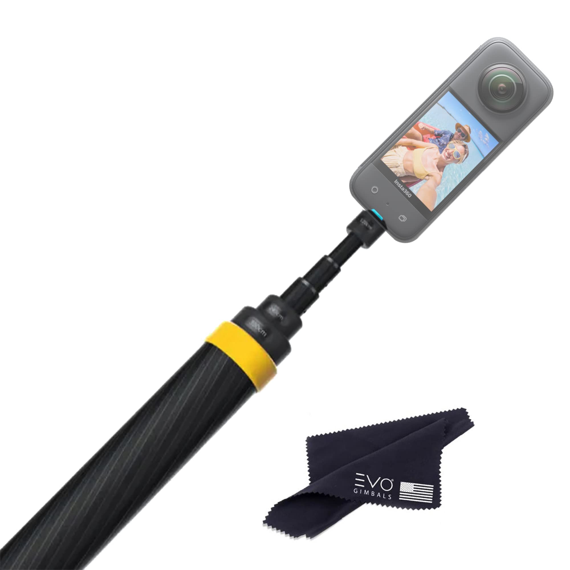 Amazon.com: Insta360 3m Extended Selfie Stick for X3, ONE RS/X2/R