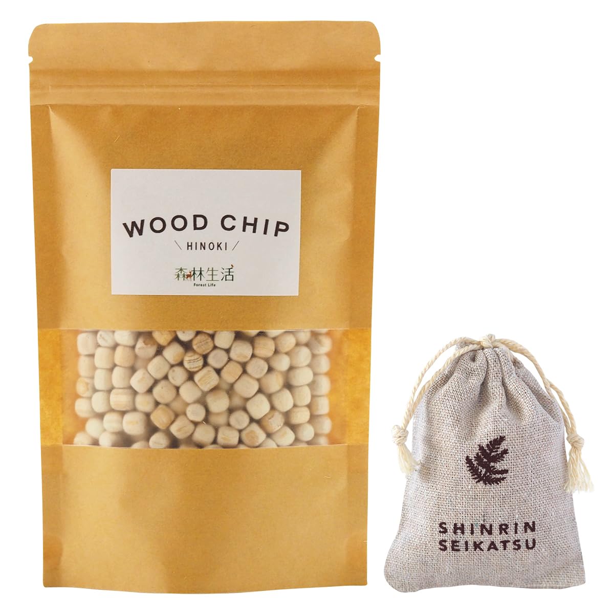 Amazon.co.jp: 森林生活 ウッドチップ(WOOD CHIP) ひのき【サシェ袋1枚