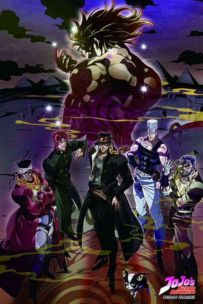 Amazon.com: Jojos Bizarre Adventure Group Manga Cool Wall Decor