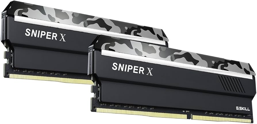 16GB G.Skill DDR4 3200MHz Sniper X PC4-25600 CL16 Dual Channel Kit