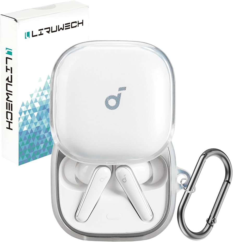 Amazon | LIRUWECH for Soundcore Liberty 5ケース クリア TPU素材