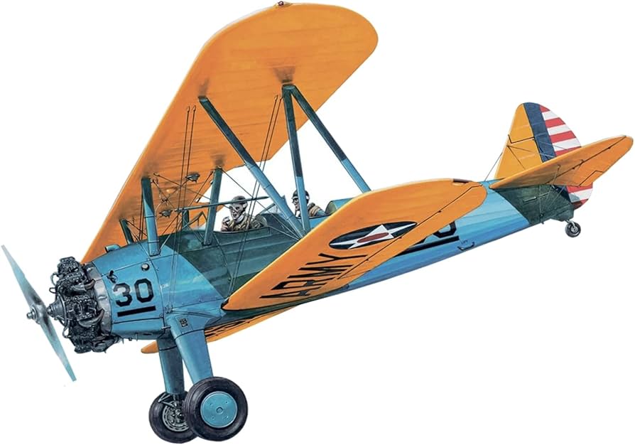 Amazon | ローデン 1/32 アメリカ陸軍航空軍 ボーイング・ステアマン