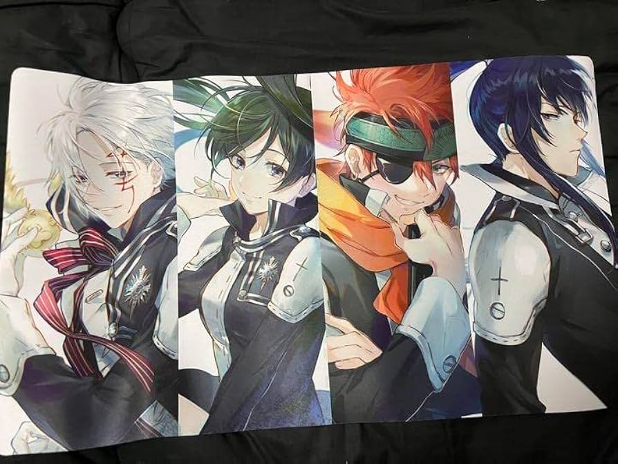 Amazon.co.jp: D-Grayman プレイマット アレン 神田 リナリー ラビ