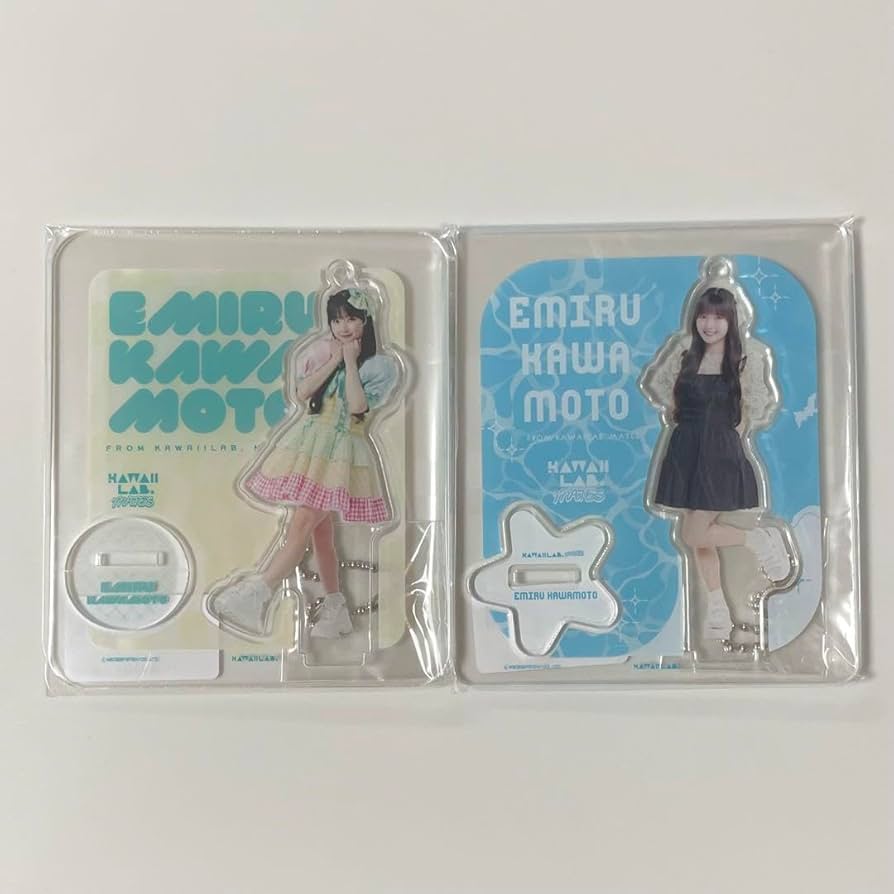 Amazon.co.jp: 川本笑瑠 アクリルスタンド 新衣装 私服衣装2024夏
