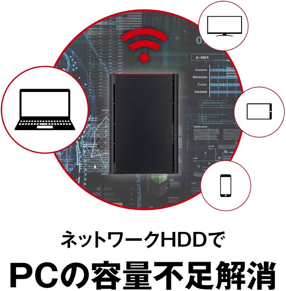 Amazon | バッファロー BUFFALO NAS スマホ/タブレット/PC対応