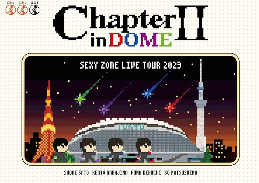 Amazon.co.jp: SEXY ZONE LIVE TOUR 2023 ChapterⅡ in DOME (初回限定