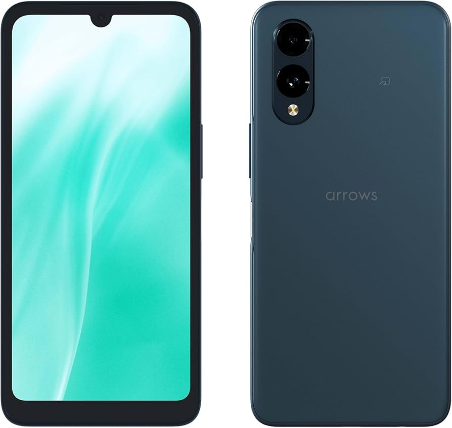 Amazon | SIMフリー arrows We2 FCG02 ネイビーグリーン AU