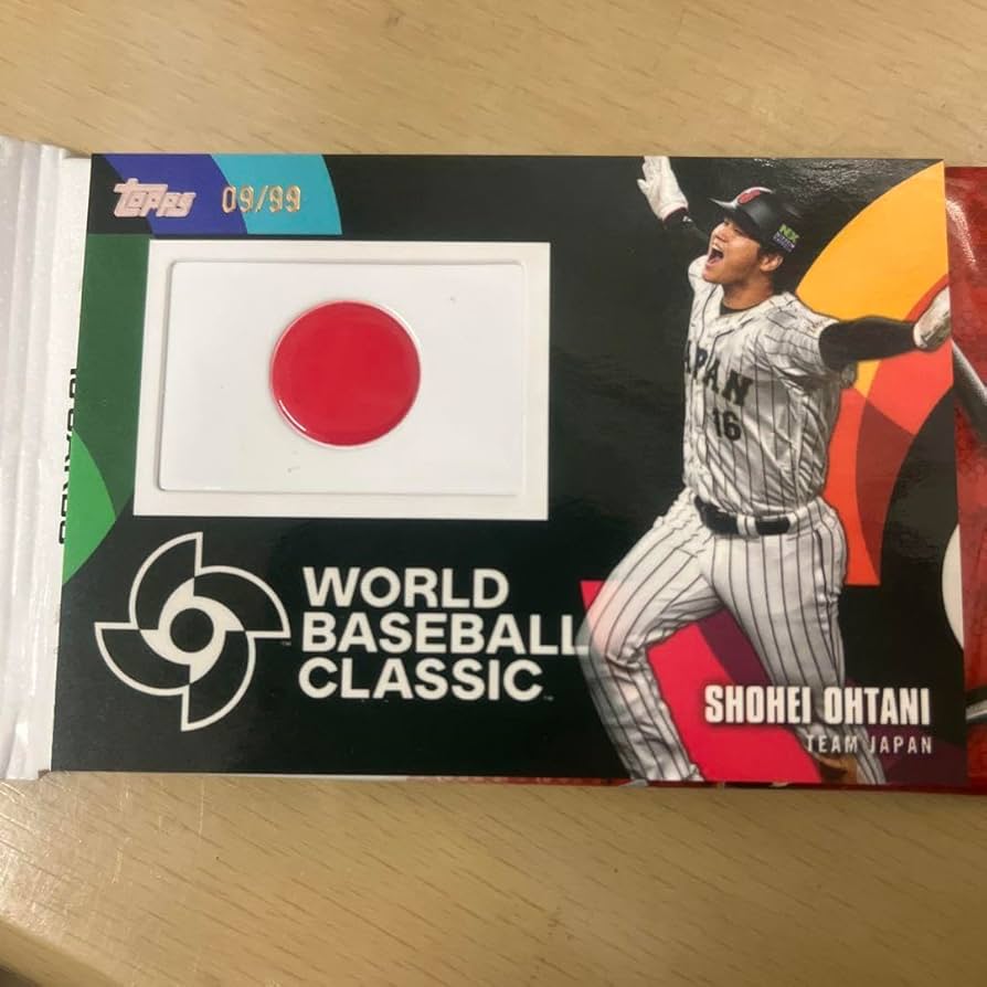 Amazon.co.jp: topps japan 大谷翔平 パッチカード 99枚限定 : おもちゃ