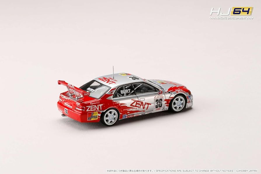 Amazon | HJR64 1/64 ZENT TOM'S チェイサー (#36) 1998 JTCC 完成品