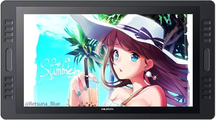 Amazon.co.jp: HUION 液タブ Kamvas Pro 20 液晶ペンタブレット19.5