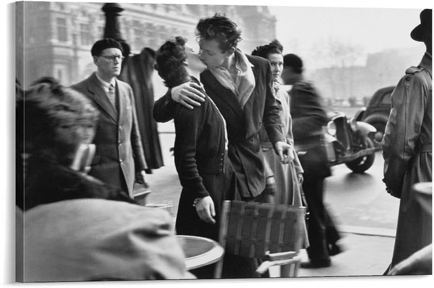 Amazon.co.jp: ポスター ロベールドアノー Robert Doisneau パリ 市