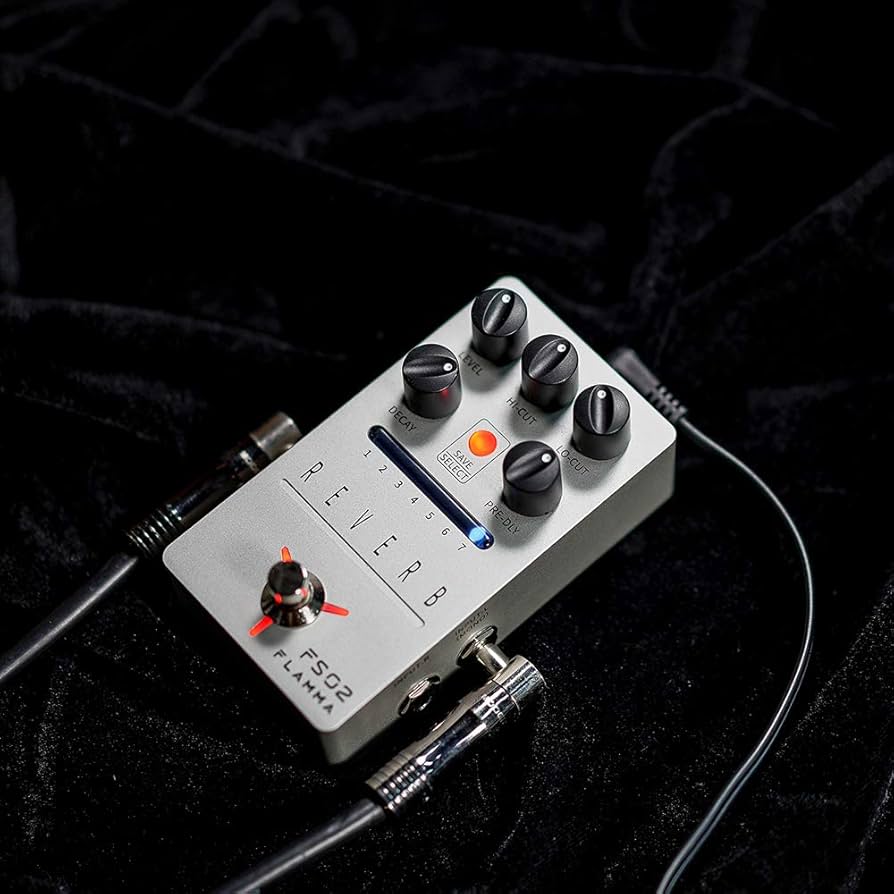 Amazon.com: FLAMMA FS02 Reverb Pedal Stereo Guitar Effects with 7