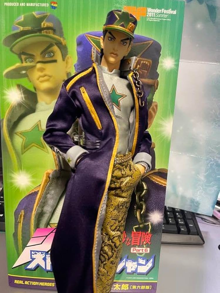 Amazon.co.jp: RAH 空条承太郎 6部 ストーンオーシャン メディコムトイ