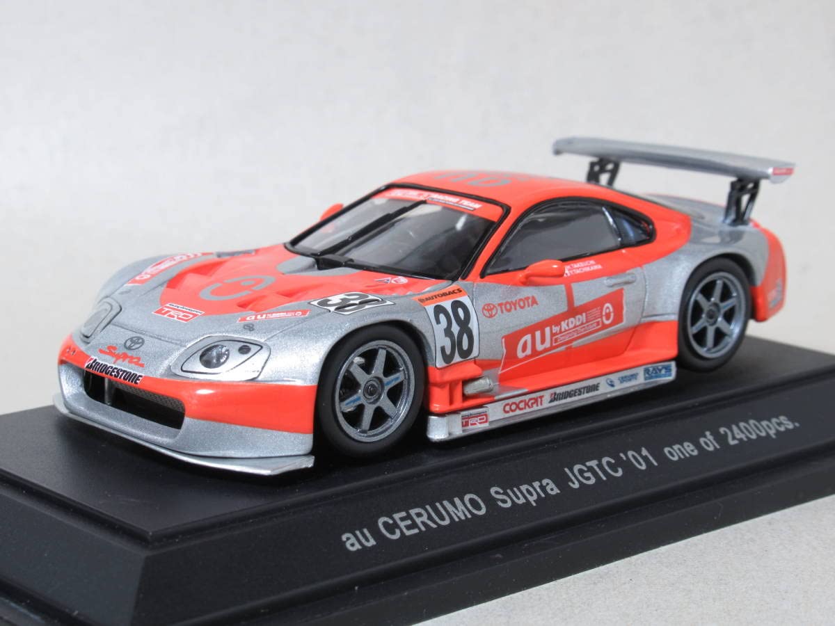Amazon | 1/43 au セルモ スープラ #38 JGTC 2001 | ミニカー・ダイ