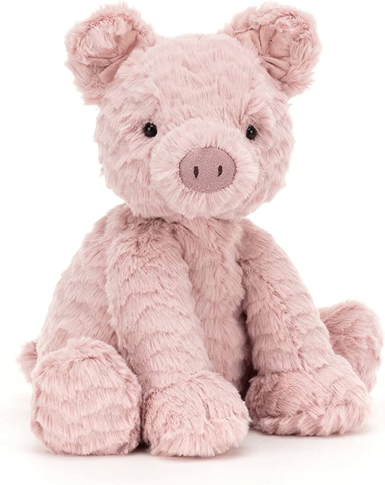 Amazon.co.jp: Jellycat Fuddlewuddle Pig ぬいぐるみ : おもちゃ